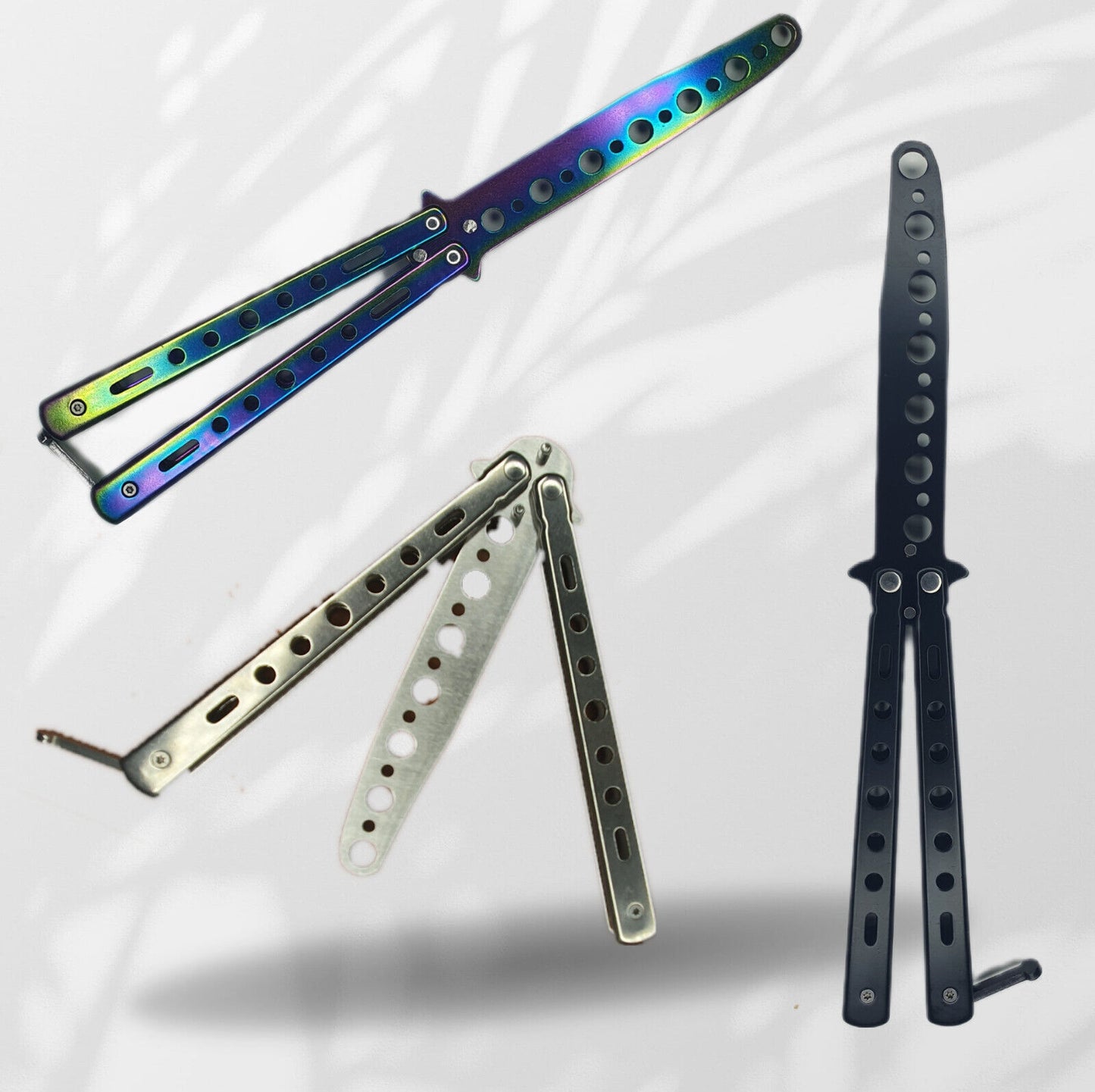 Butterfly Trainer Legal Balisong Übungsmesser Stumpfes Butterfly Trainer Trainings Messer