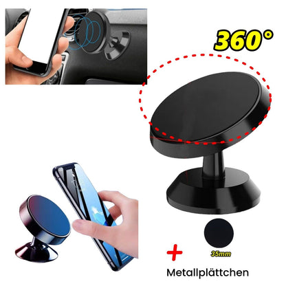 Handyhalterung Auto Magnet Armaturenbrett KFZ Universal Halter Smartphone 360°