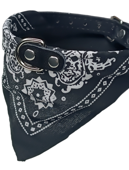 Hunde Halsband Bandana Hundehalsband Mit Tuch Verstellbar