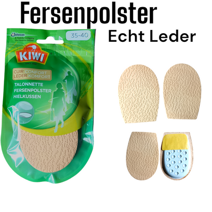 Einlegesohle orthopädisch Leder Schuheinlage Premium Fußbett Kiwi