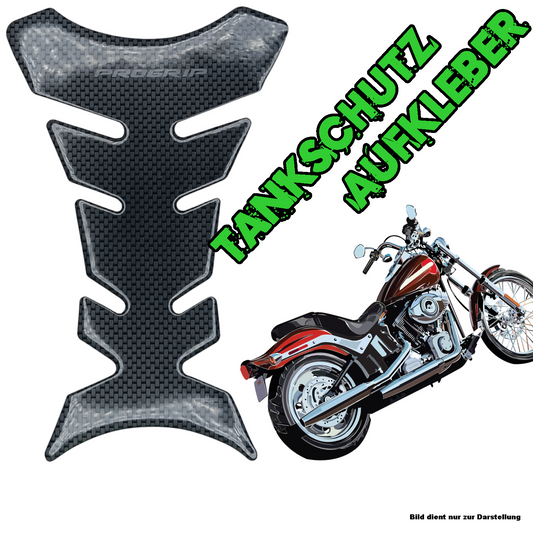 Motorrad Universal Gel 3D Tankschutz Tankpad Carbon Protector Motorräder