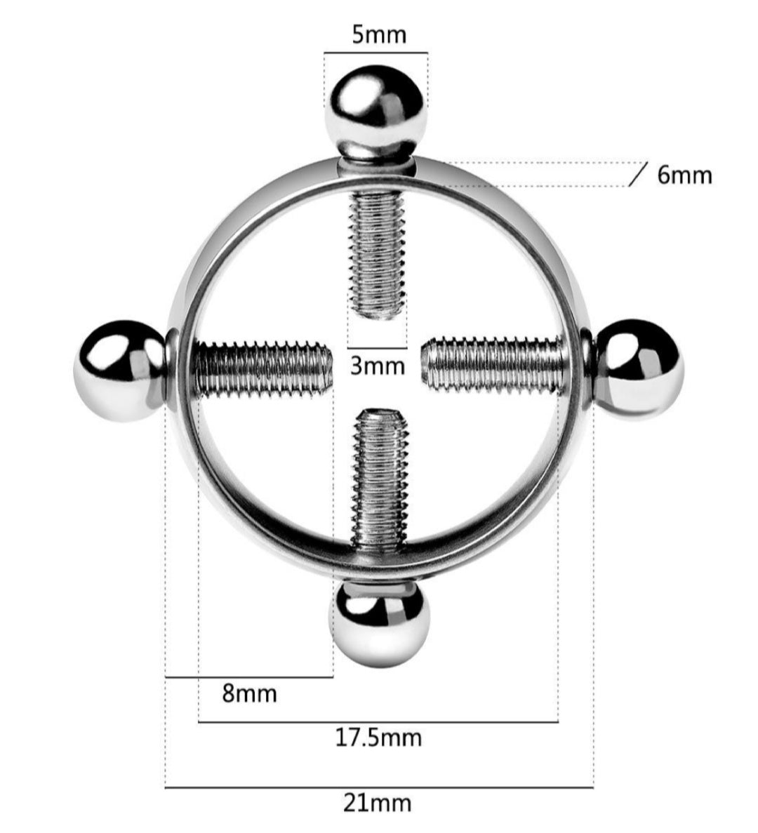 Nippelklemmen Nippelpiecings Klemm Piercing Fake Nippelpiercing