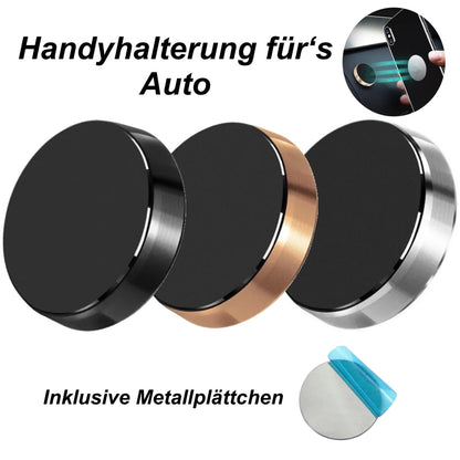 Handyhalterung Auto Magnet Armaturenbrett KFZ Universal Smartphone Halter Rund