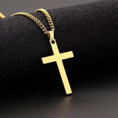 Halskette Kreuz Damen Herren Silber Gold Kette