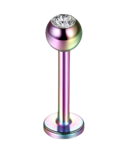 LIPPENPIERCING LABRET MONROE MADONNA STEIN 1,2mm