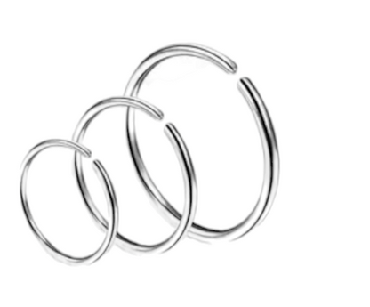 Nasenring Piercing Ring fake Piercing Ring Nasenpiercing