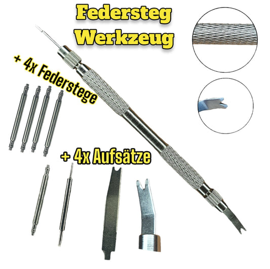 Uhrmacherwerkzeug Federstegbesteck Federstegwerkzeug Federstege Entfernen